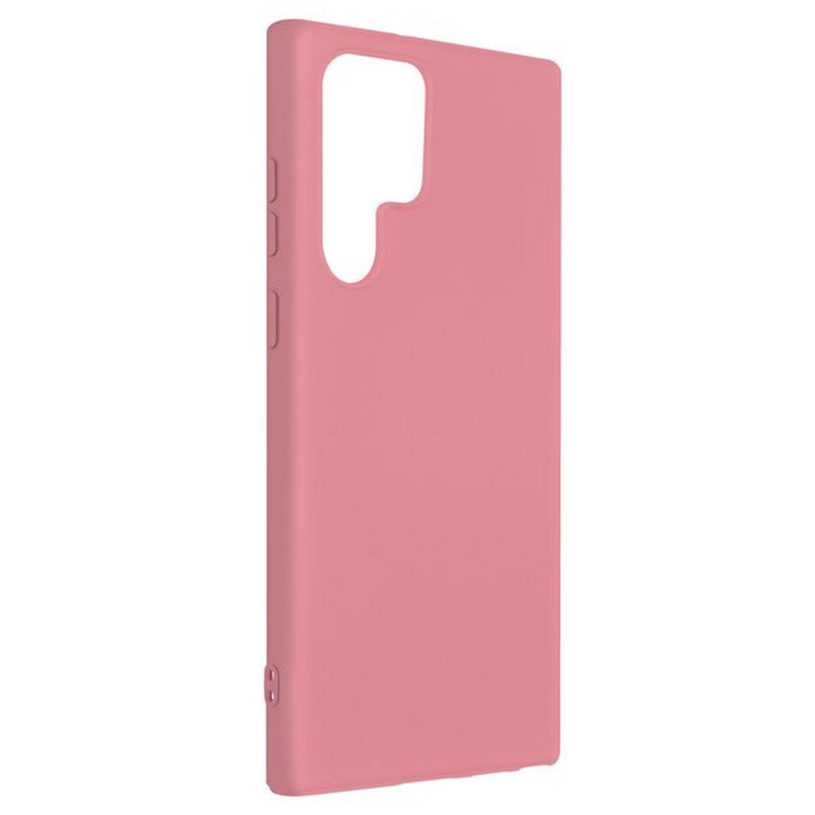 Avizar  Coque Samsung S22 Ultra Silicone Rose 