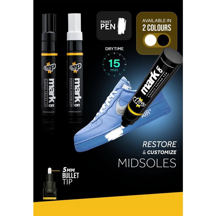 Crep Protect  Crep Protect Mark-On Black Pen 