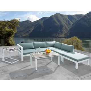 Beliani Lounge Set aus Aluminium Modern MESSINA  