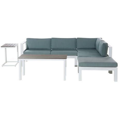 Beliani Lounge Set aus Aluminium Modern MESSINA  