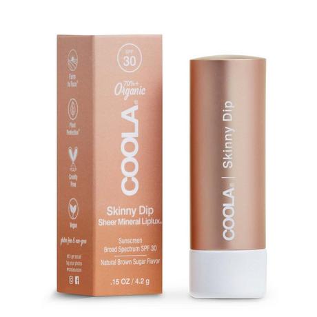 Coola  Mineral Liplux Getönter Lippenbalsam SPF30 - Skinny Dip 
