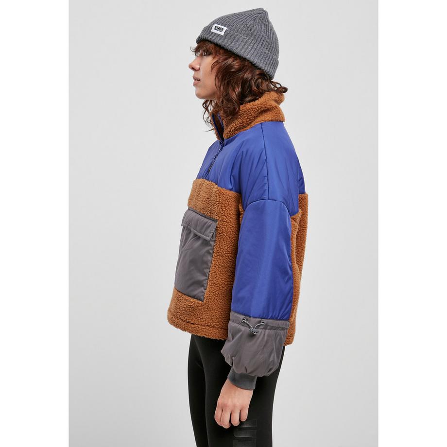 URBAN CLASSICS Urban Hiking Classics Sherpa Giacca Tricolore  