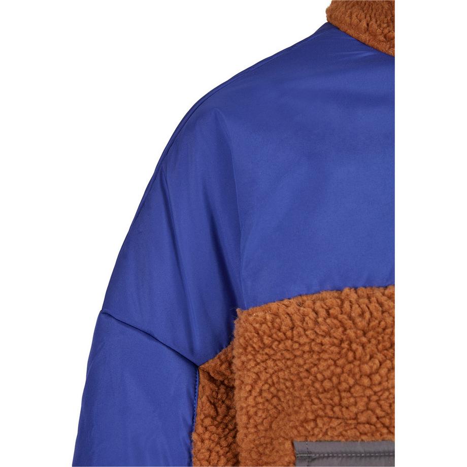 URBAN CLASSICS Urban Hiking Classics Sherpa Giacca Tricolore  