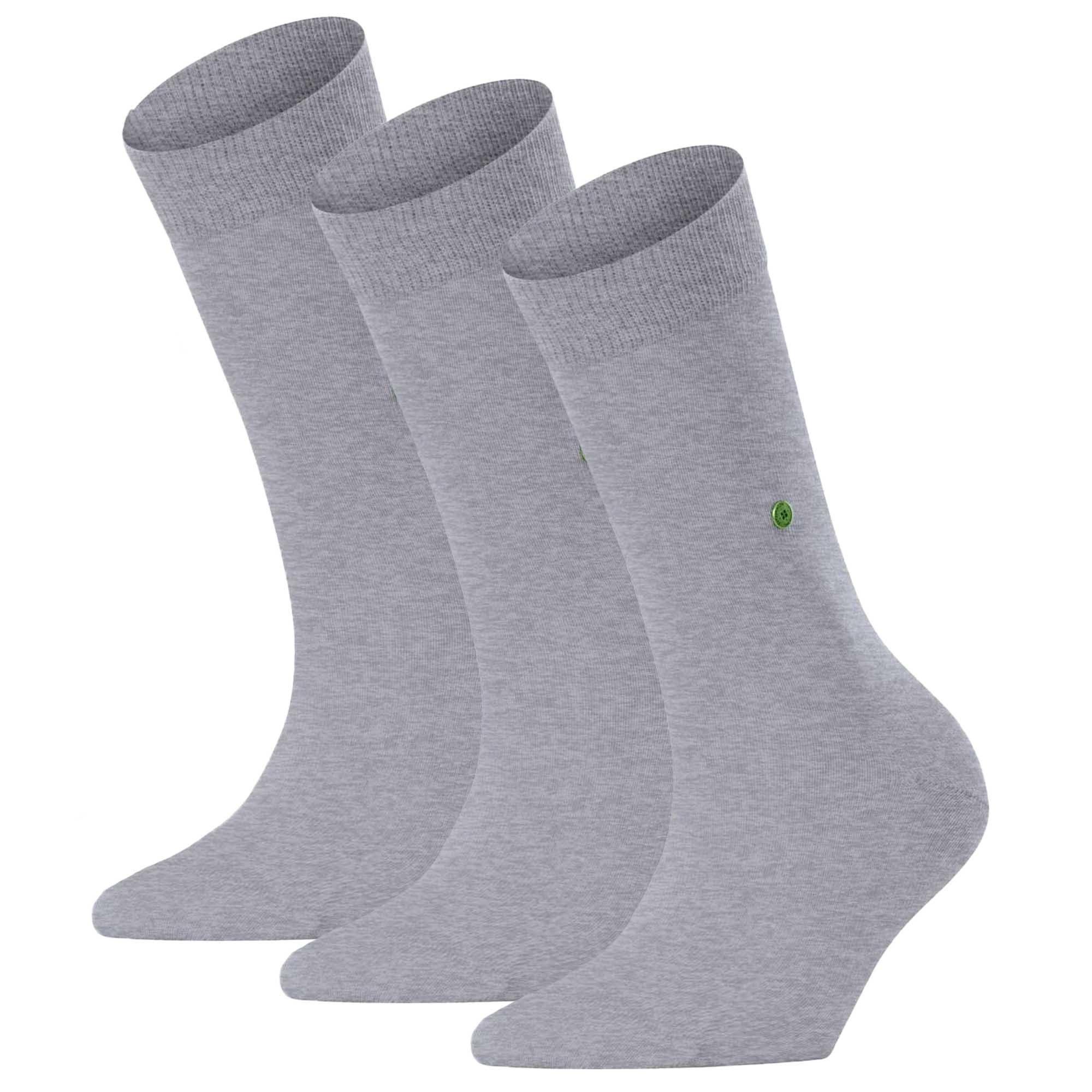 Image of Socken 3er Pack Bequem Sitzend-lady Damen Grau 36-41