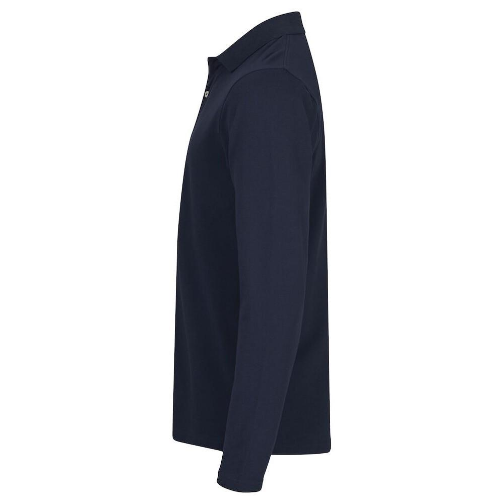 Clique Premium Langarm Poloshirt  