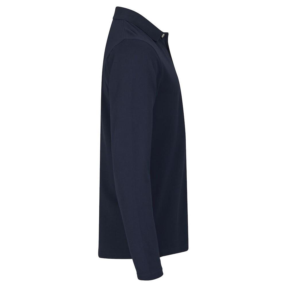 Clique Premium Langarm Poloshirt  