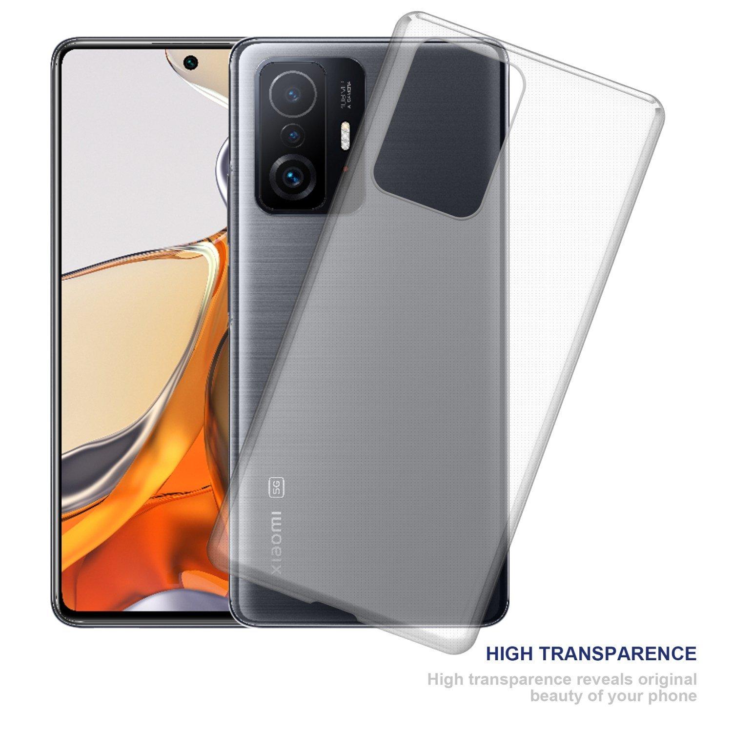 Cadorabo  Housse compatible avec Xiaomi 11T / 11T PRO - Coque de protection en silicone TPU flexible 