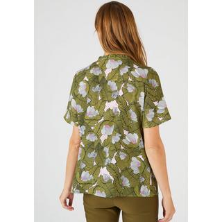 Damart  Bluse aus strukturiertem Crêpe-Stretch. 