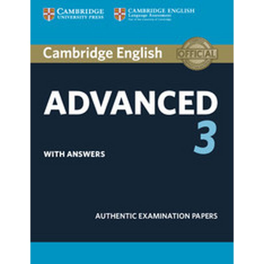 Cambridge University Press  Cambridge English Advanced 3 Student's Book with Answers 