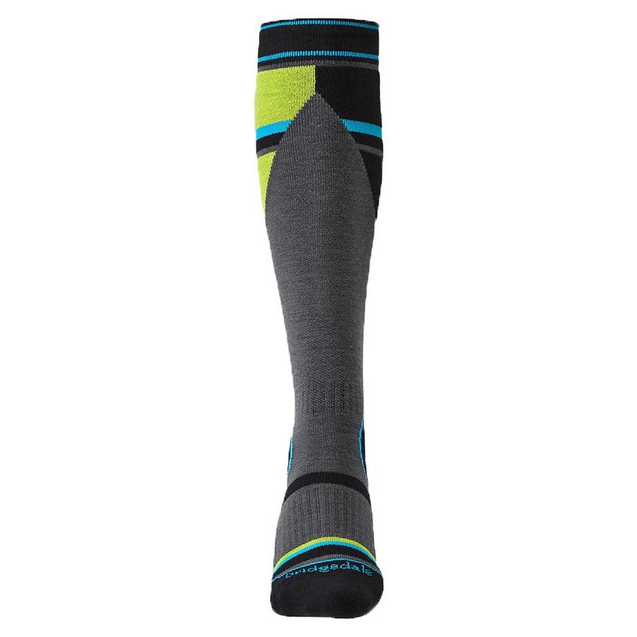 Bridgedale  Ski Mountain Junior Racer Over Calf Merino Performance Socken 