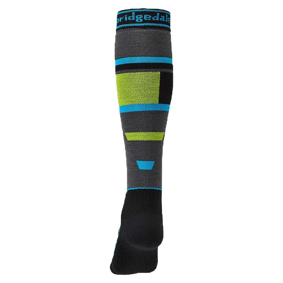 Bridgedale  Ski Mountain Junior Racer Over Calf Merino Performance Socken 