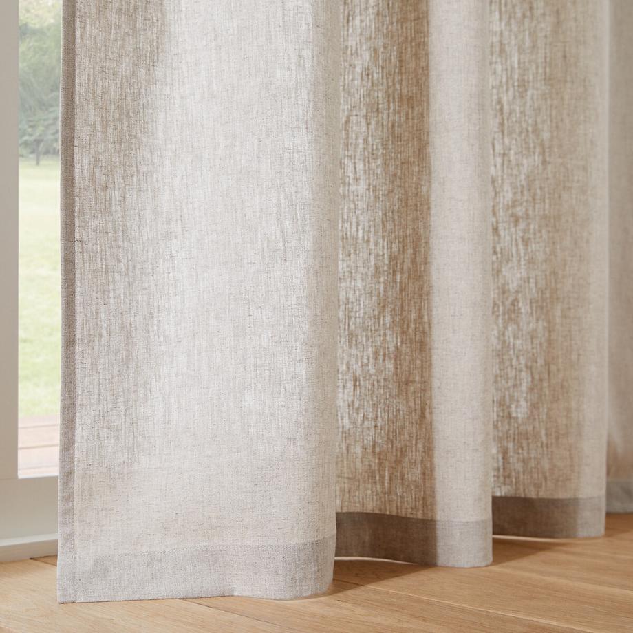 La Redoute Intérieurs  Vorhang Onega x Velvet aus Leinen/Samt 