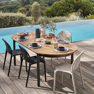 La Redoute Intérieurs 2er-Set Gartenstühle Brooklyn  