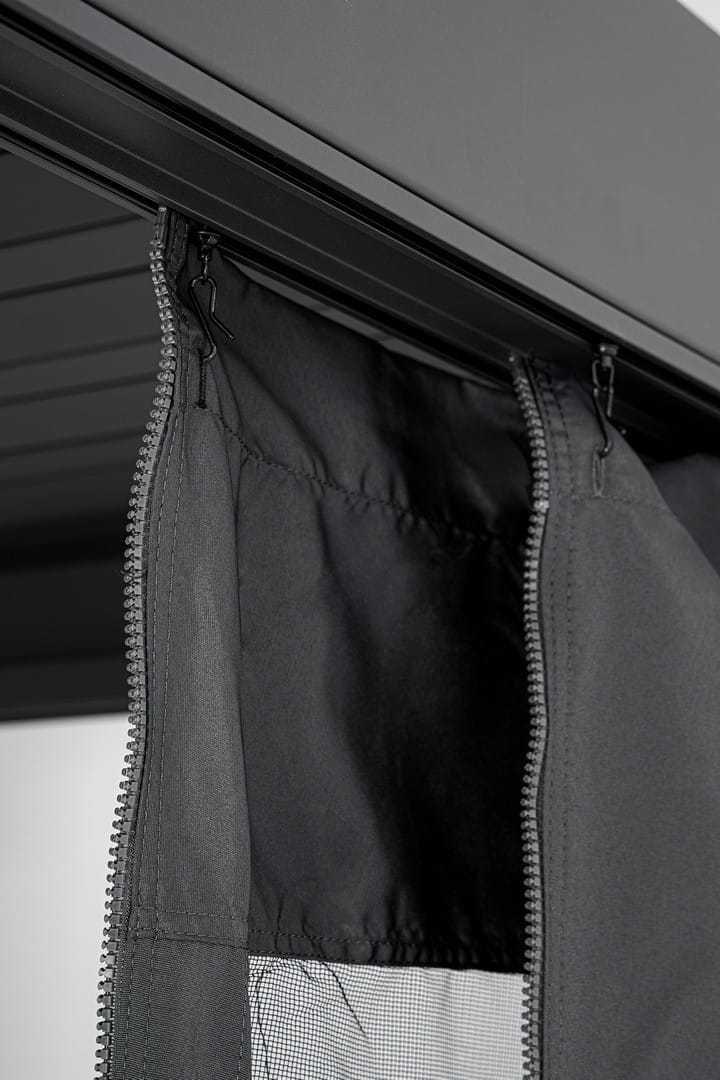 mutoni Rete per tende per gazebo Ocean antracite 300x400 (set da 4)  