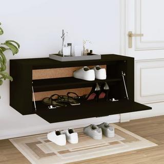 VidaXL Armoire à chaussures murale bois d'ingénierie  