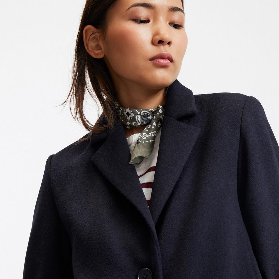 La Redoute Collections Cappotto con Chiusura a Bottoni  