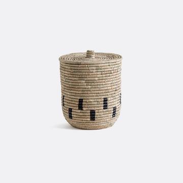 Flechtkorb Aquila mit Deckel