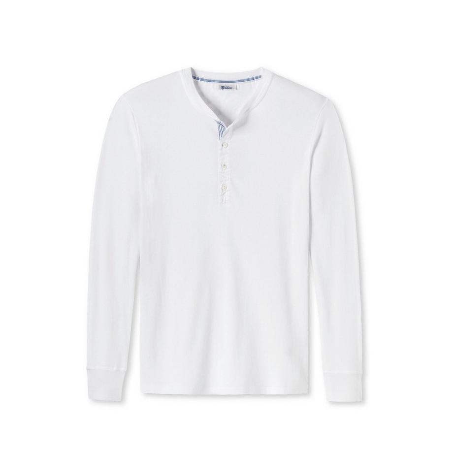 Schiesser Revival Longsleeve Henley Shirt  