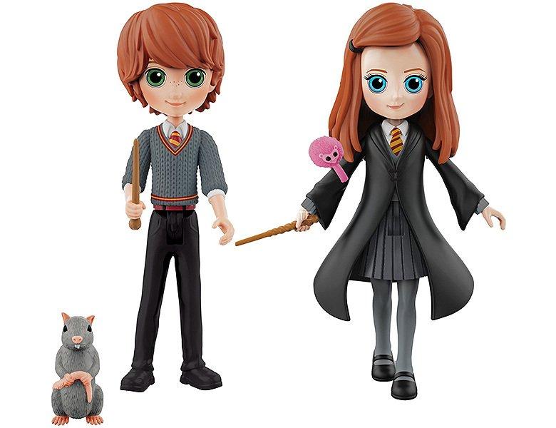 Spin Master  Harry Potter 3er-Figurenset Ron mit Ginny und Scabbers 