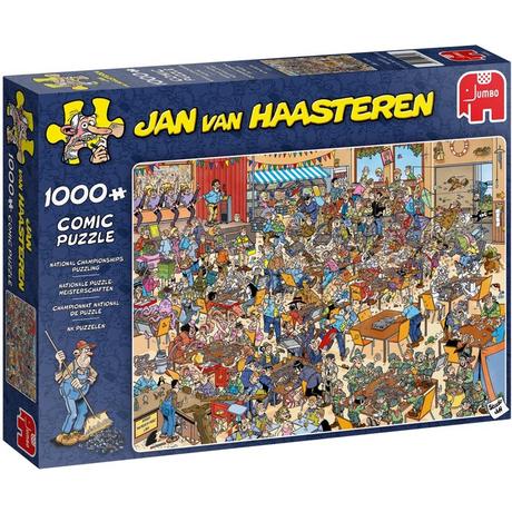 JUMBO  Jan van Haasteren Nationale Puzzle-Meisterschaften 1000 Teile 