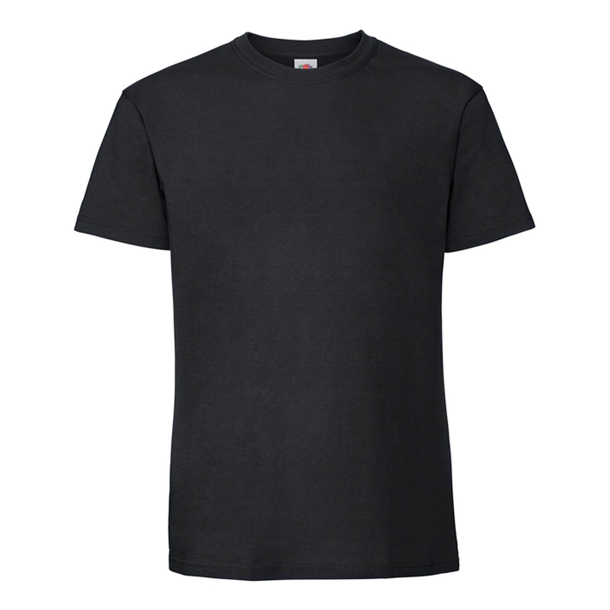Image of Iconic Premium Tshirt Herren Schwarz L