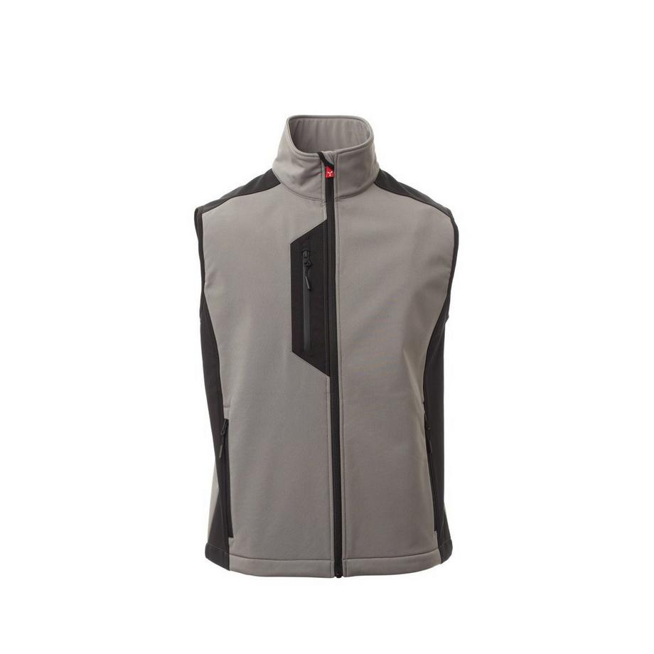 Payper Wear Cork Zweifarbige Softshell Ärmellose Jacke  