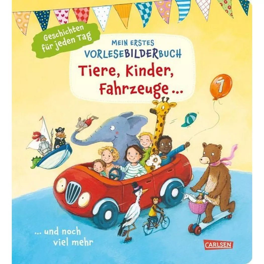 Carlsen - Mein erstes Vorlese-Bilder-Buch: Tiere