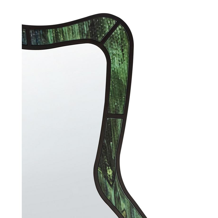 Beliani Wandspiegel aus Glas Modern CERVILLE  