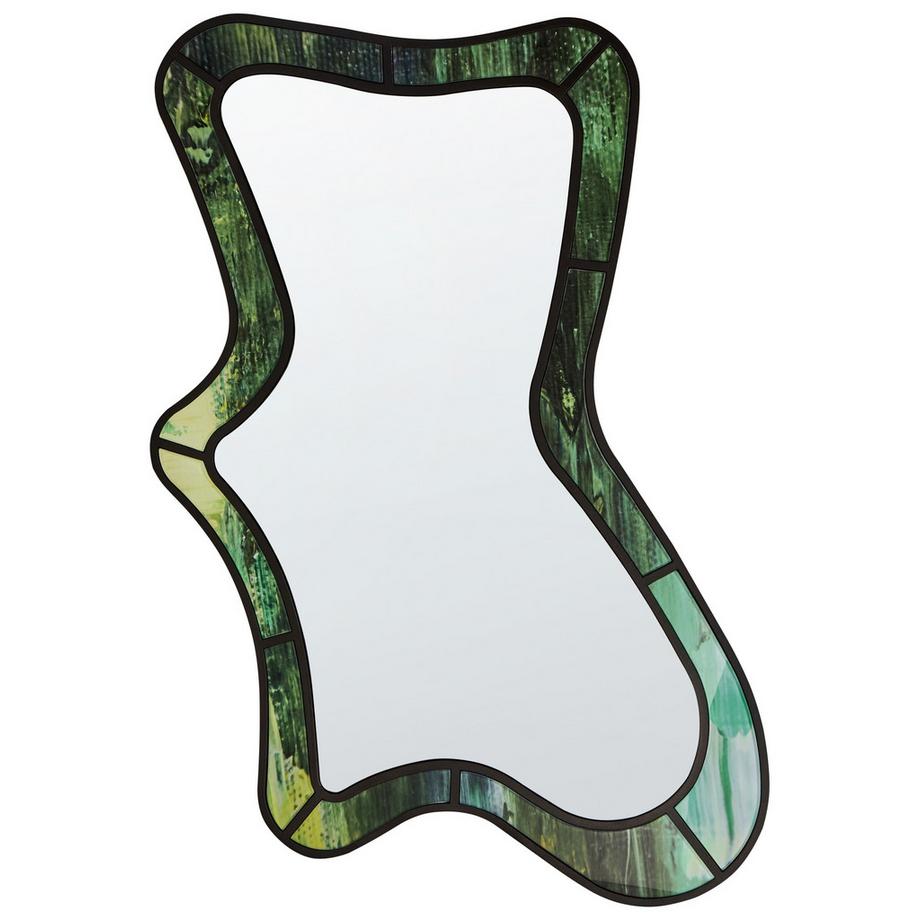 Beliani Wandspiegel aus Glas Modern CERVILLE  