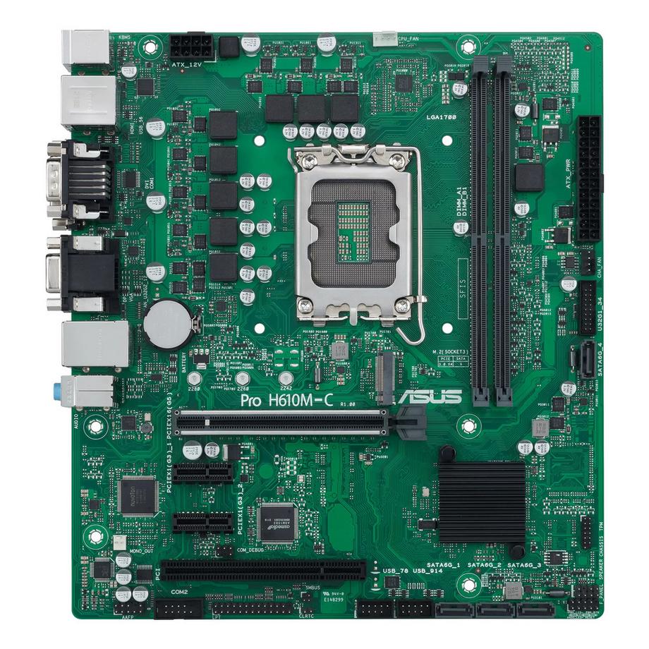 ASUS  Pro H610M-C-CSM Intel H610 LGA 1700 micro ATX 