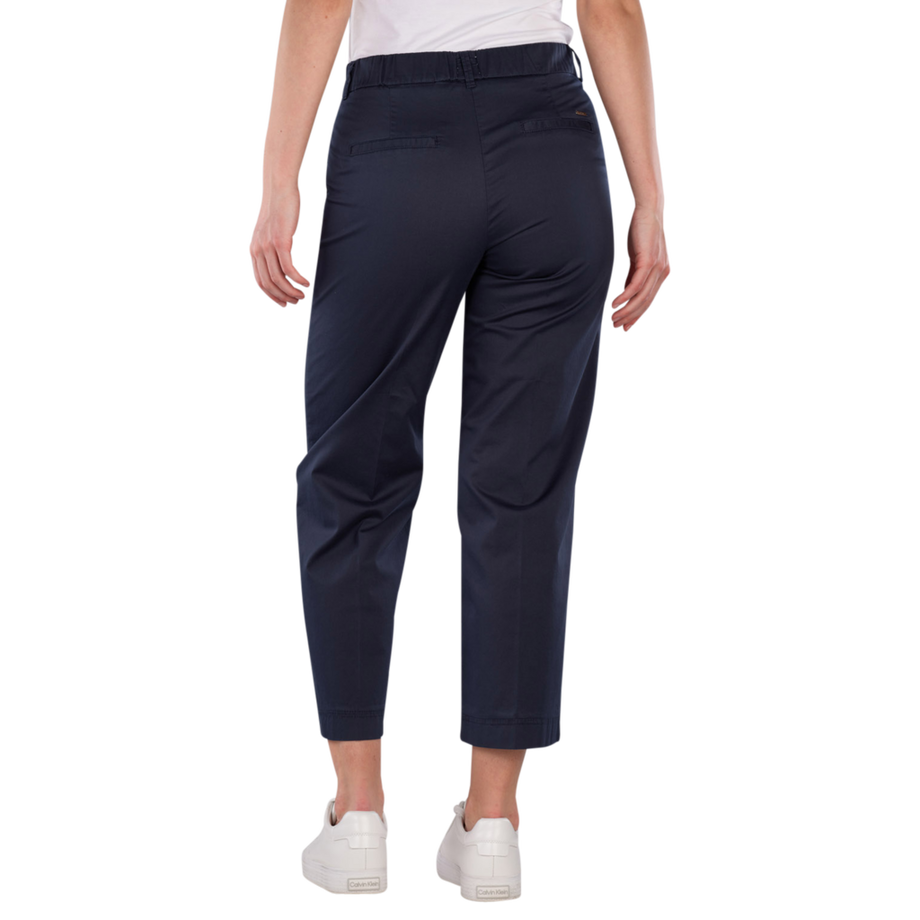 BRAX Maine S 5-Pocket Wide Leg Cropped Stretch Cotton Hose  