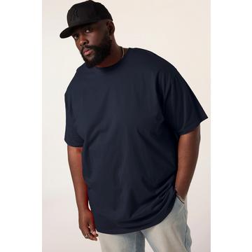 T-shirt STHUGE con taglio oversize e mezze maniche blu scuro