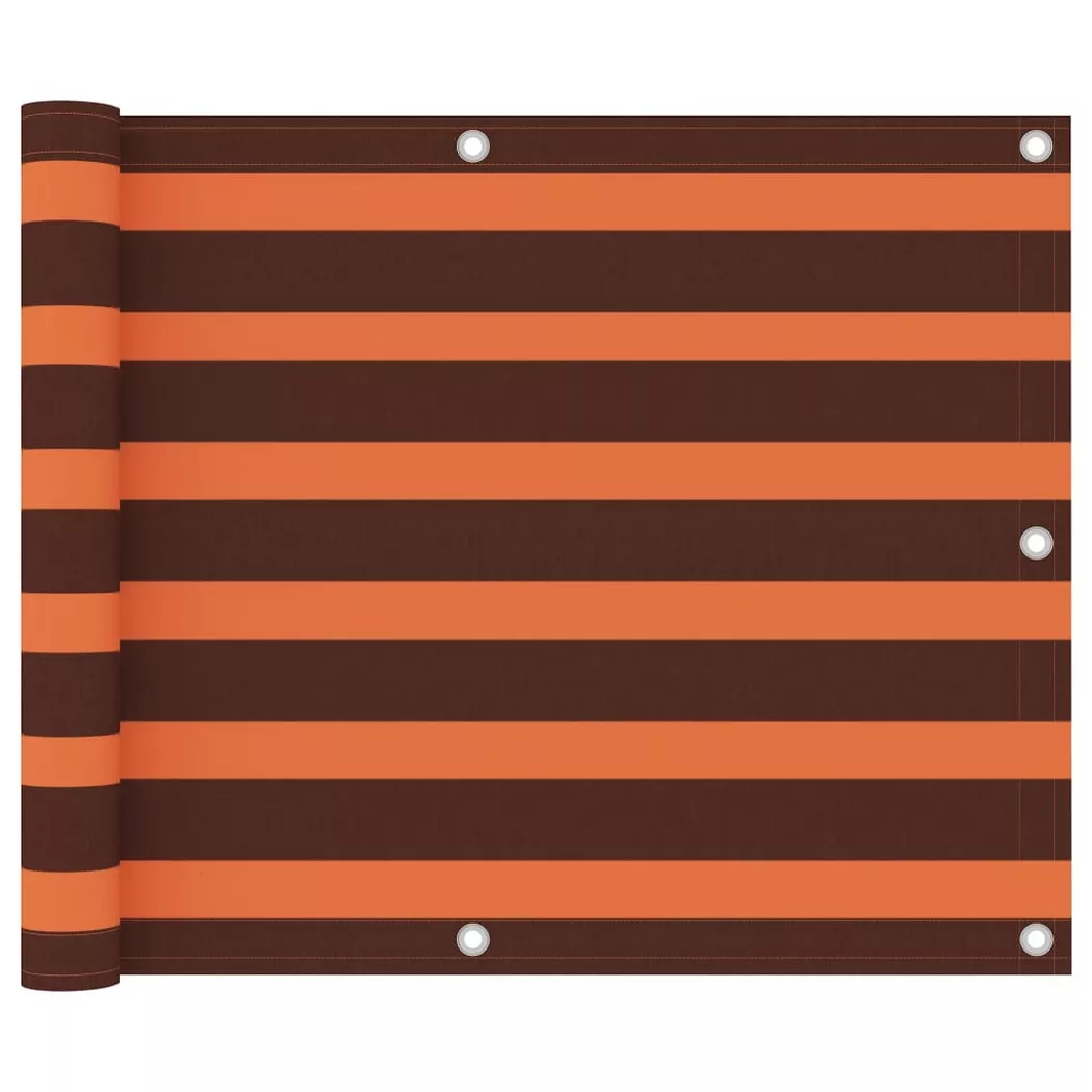 VidaXL - Sichtschutz balkon, One Size, Orange