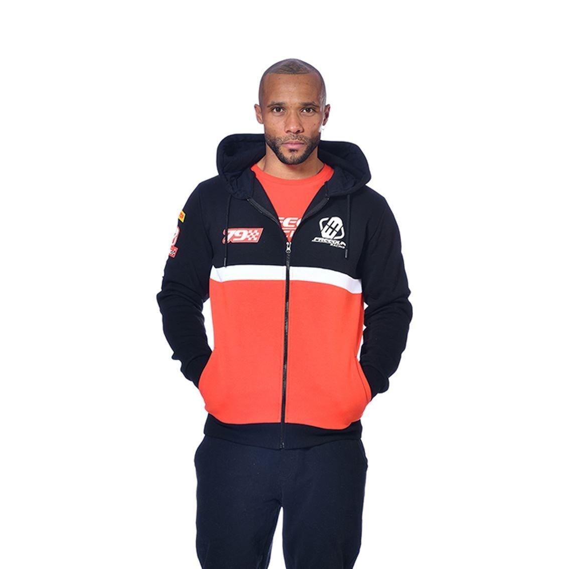 Image of Kapuzenpullover Racing Herren Schwarz / Rot S