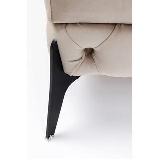 KARE Design Tabouret Bellissima Velours beige  