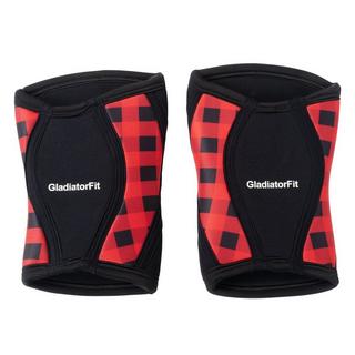 GladiatorFit  Ginocchiere a compressione in neoprene bicolore (set di 2) | Diverse misure 