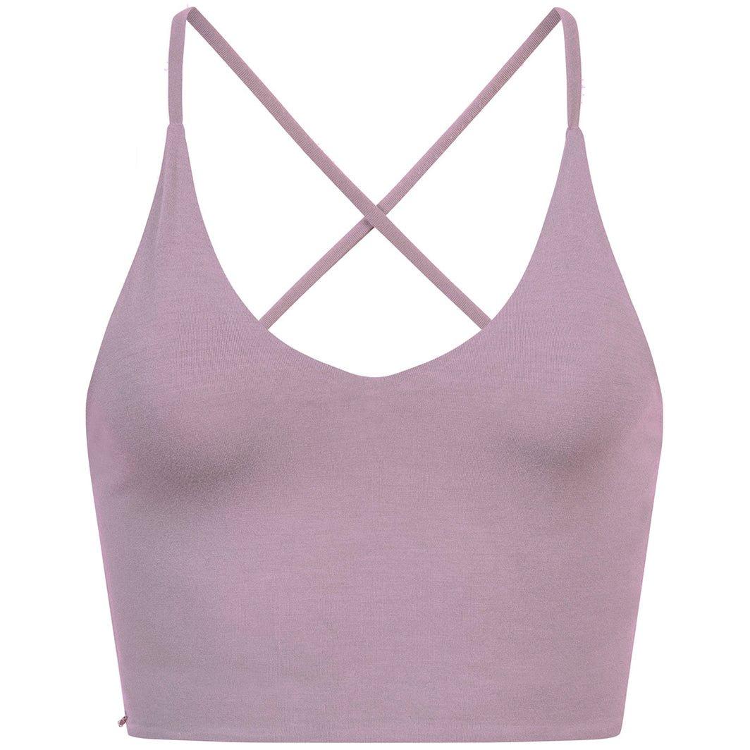 Image of Yoga Bustier - 'linda' - Nachhaltig Und Komfortabel Damen Rosa L