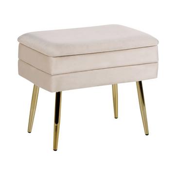 Banc de rangement en Velours Moderne ODESSA