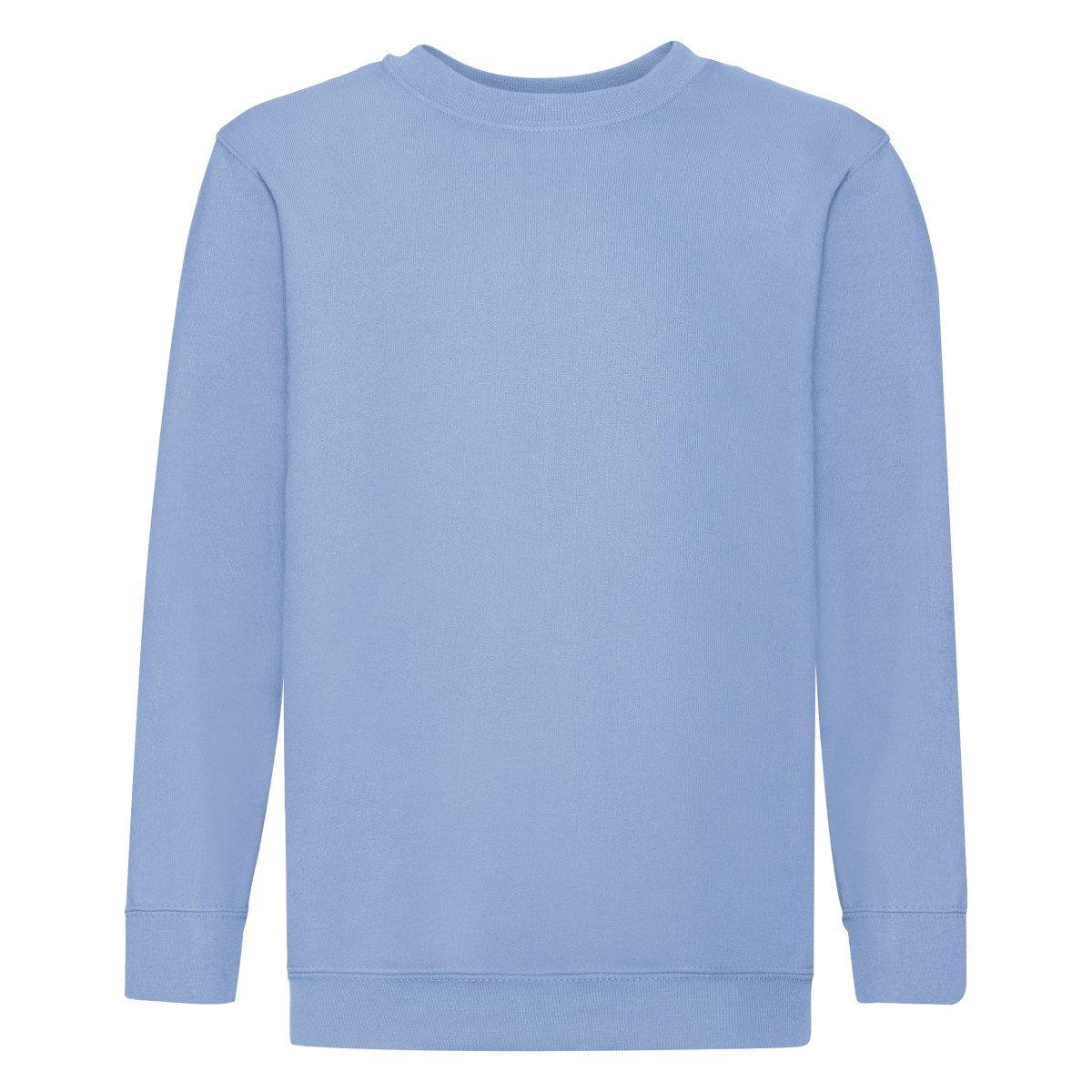 Image of Set In Sleeve Sweatshirt Mädchen Himmelblau 3-4