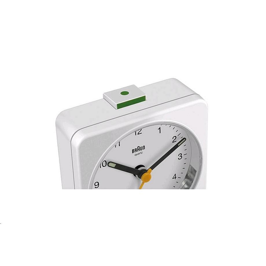 BRAUN  BC03W weiss - Analog-Quarzwecker 