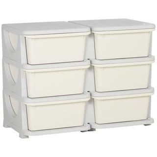 HOMCOM Armoire à tiroirs  