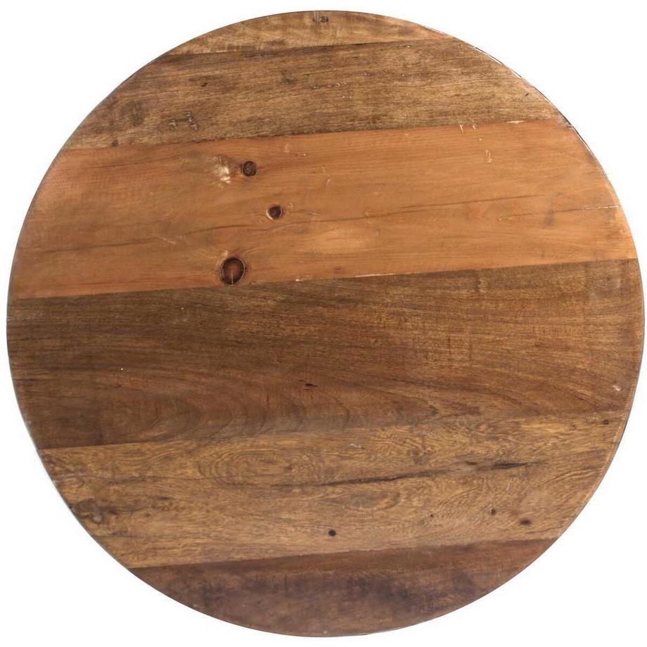 mutoni Table basse Lancaster 90x90 gris  