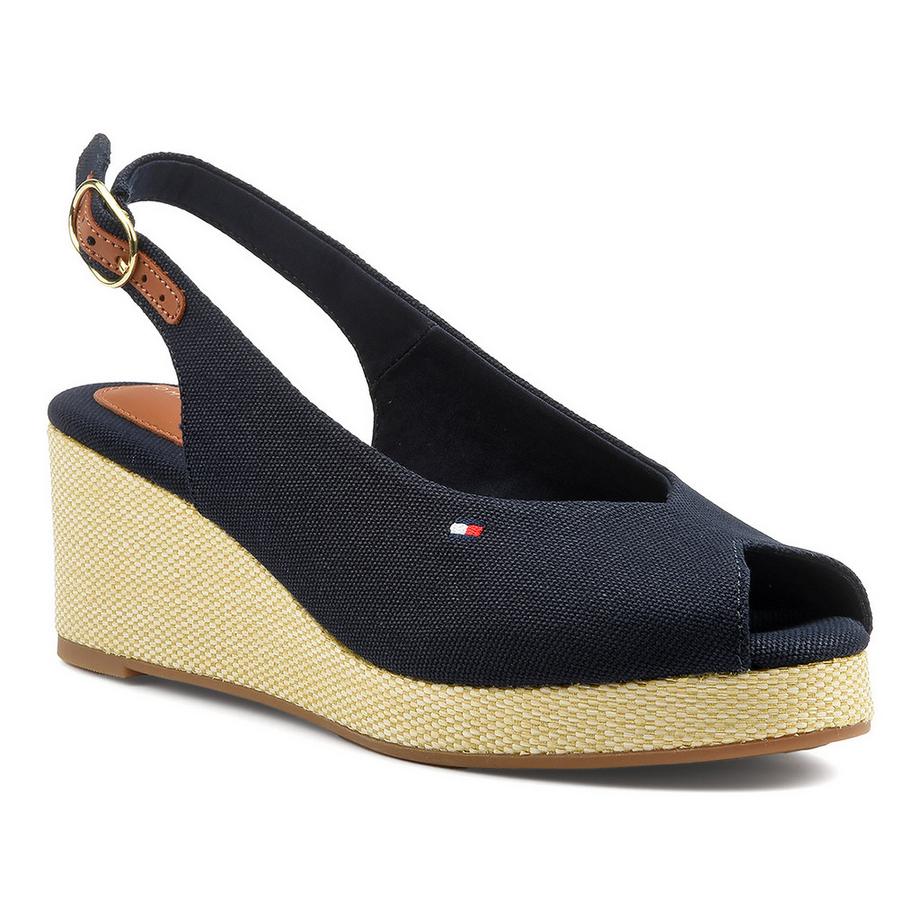 FLAG MID WEDGE ESPAD SLINGBACK