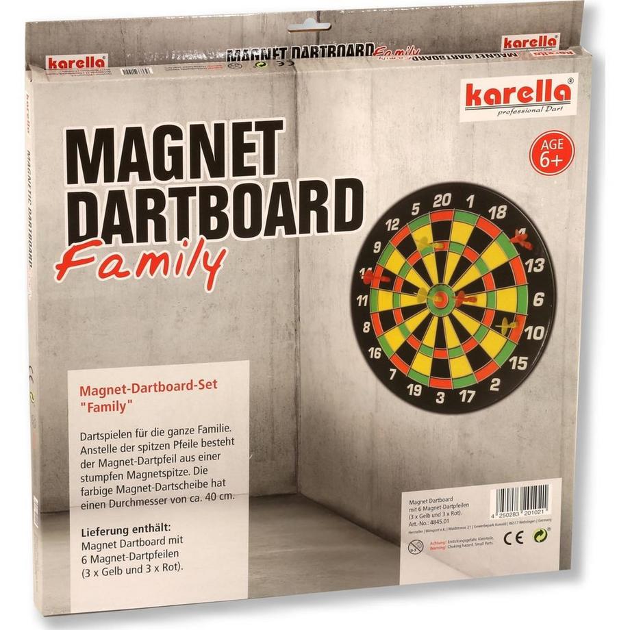 Bandito  Dartboard Magnet Family Set 
