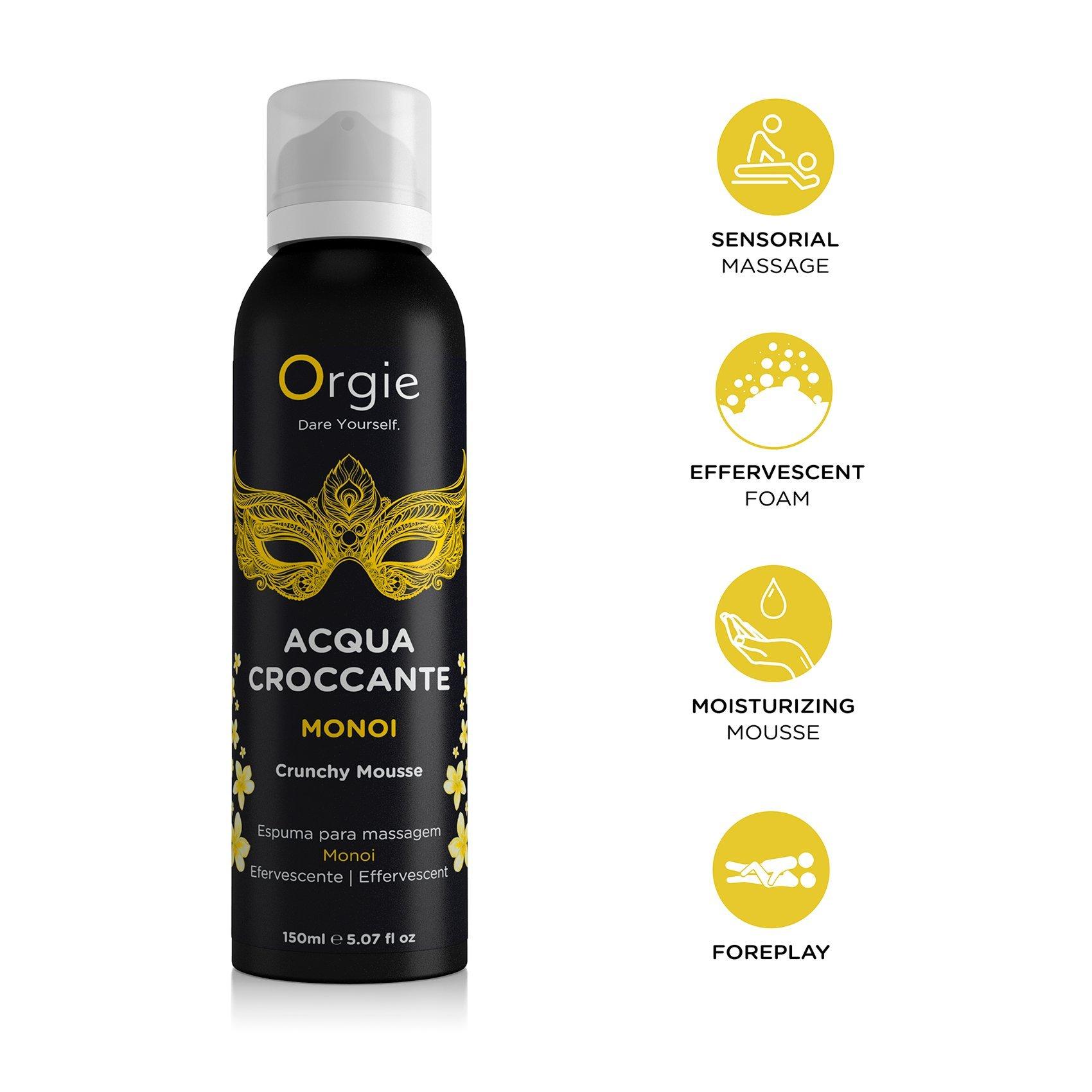 Orgie  MOUSSE DE MASSAGE CROCCANTE MONOI 