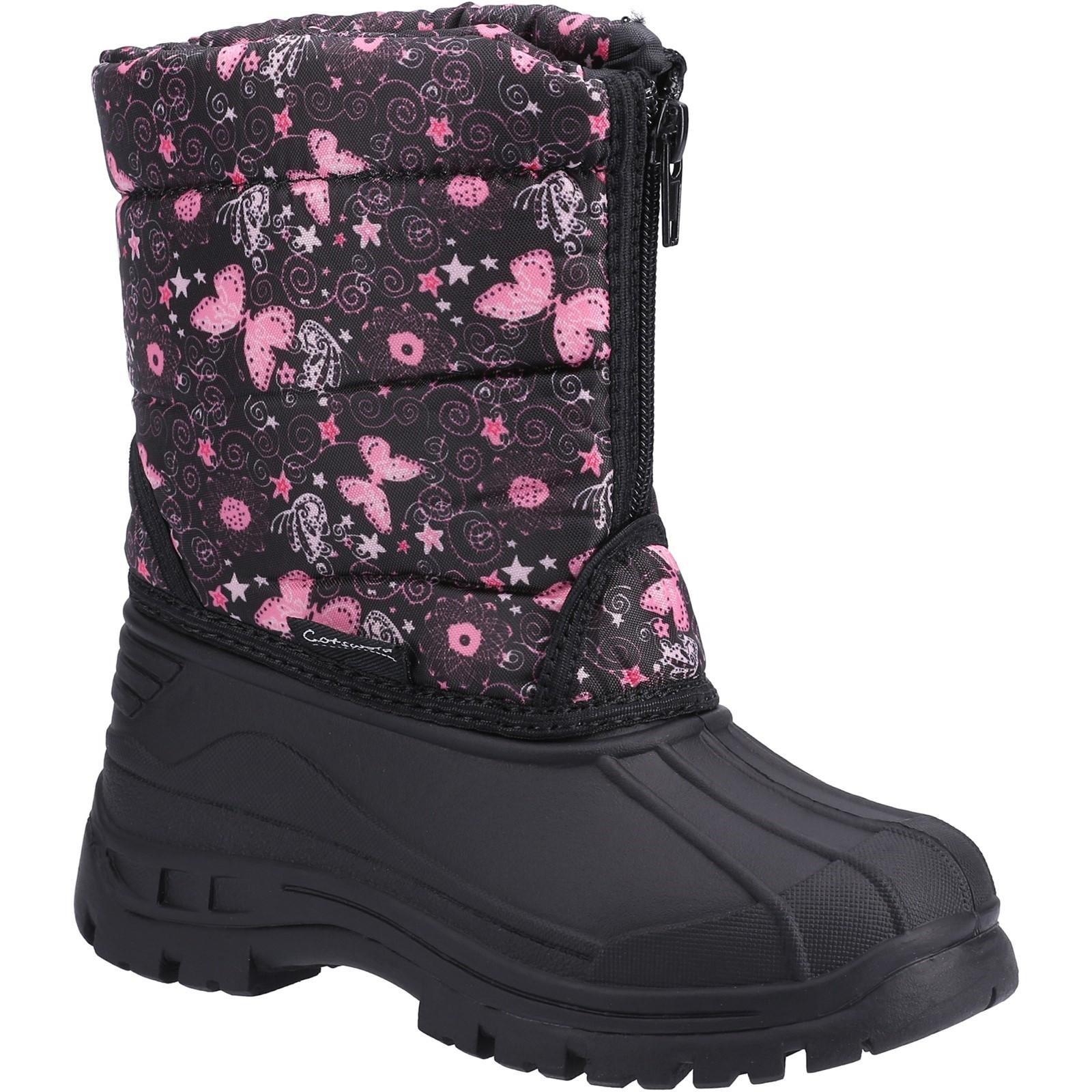 Cotswold  Schneestiefel Iceberg, Schmetterling 