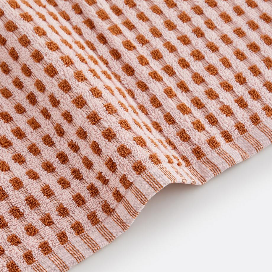 La Redoute Intérieurs Serviette de toilette en éponge jacquard 500 g  