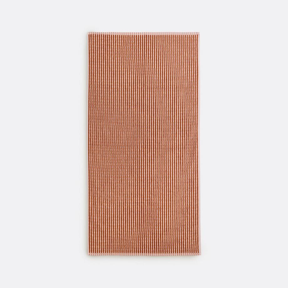 La Redoute Intérieurs Serviette de toilette en éponge jacquard 500 g  