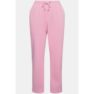 Ulla Popken  Pantalon en molleton. Intérieur doux et confortable. Taille élastique 