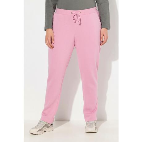 Ulla Popken  Pantalon en molleton. Intérieur doux et confortable. Taille élastique 